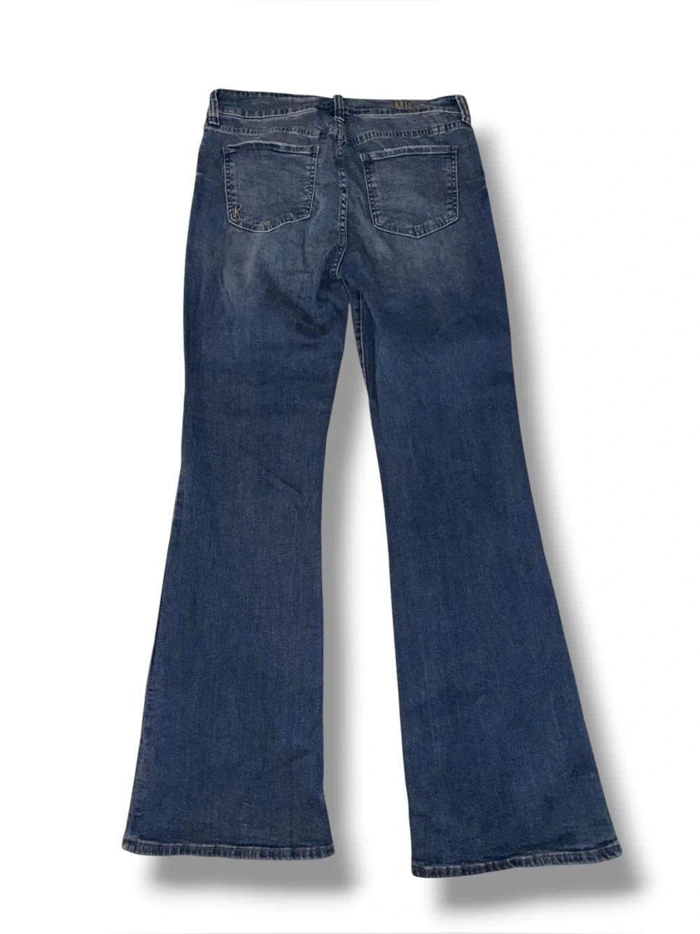 KUT FROM THE KLOTH Nicole High-Rise Bootcut- Women’s Jeans 12 Watsonia Blue